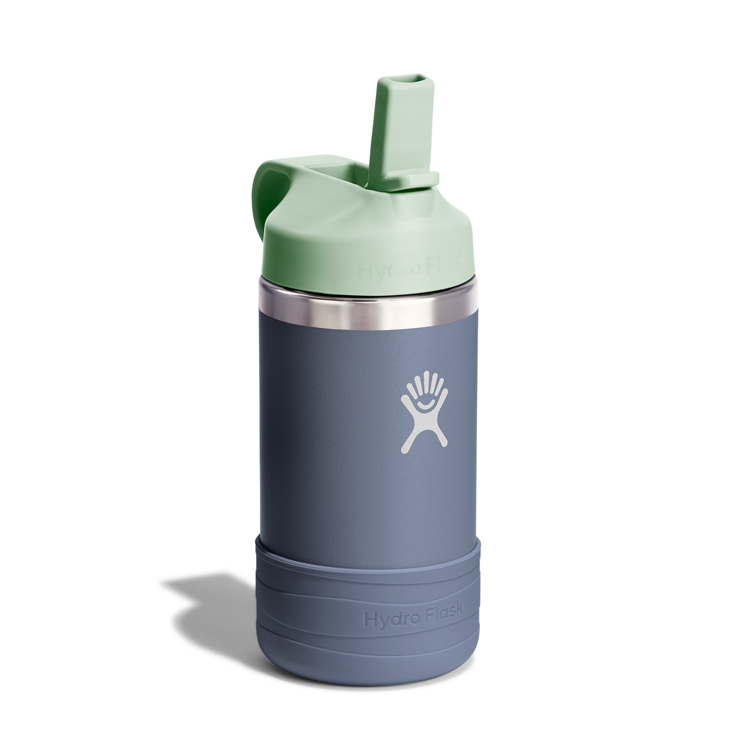 12oz (354mL) Kids Bottle with Straw Lid and Boot