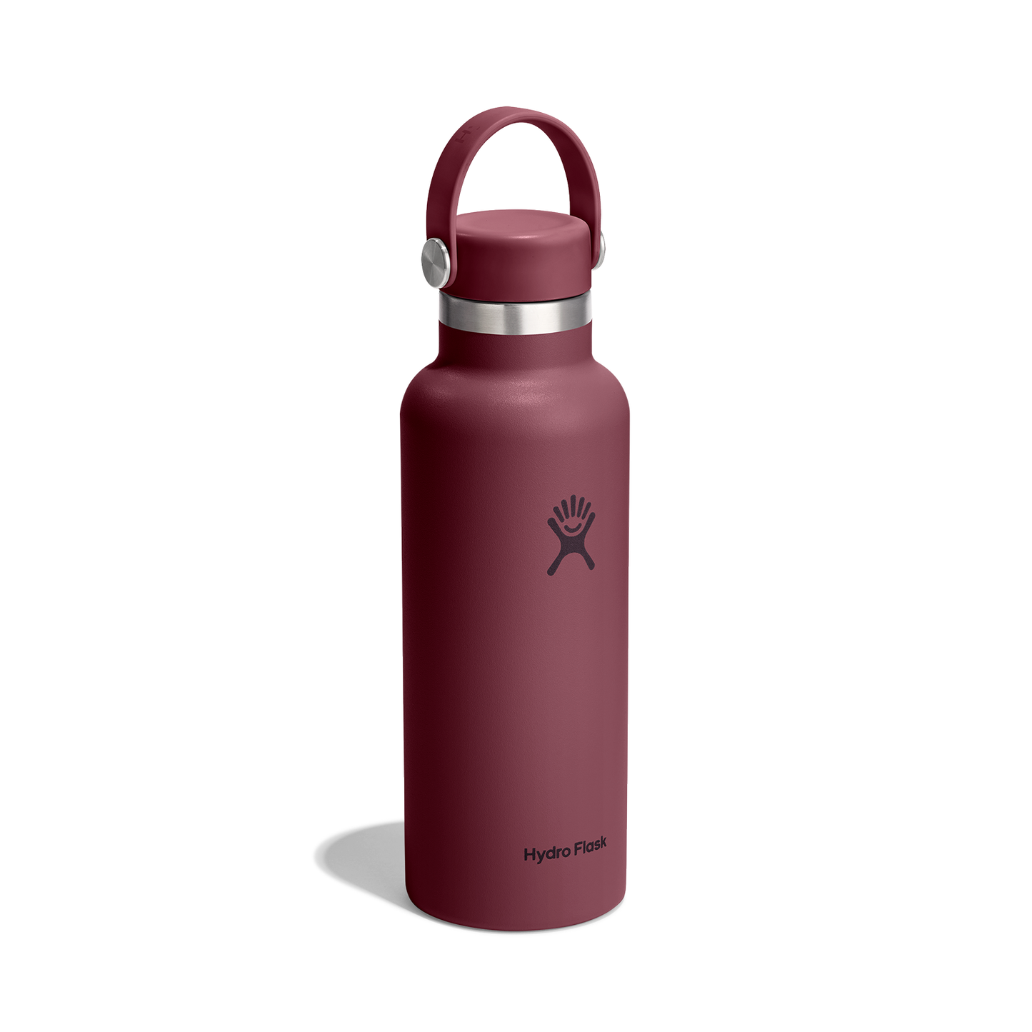 18oz (532mL) Standard Mouth Flex Cap - Burgundy