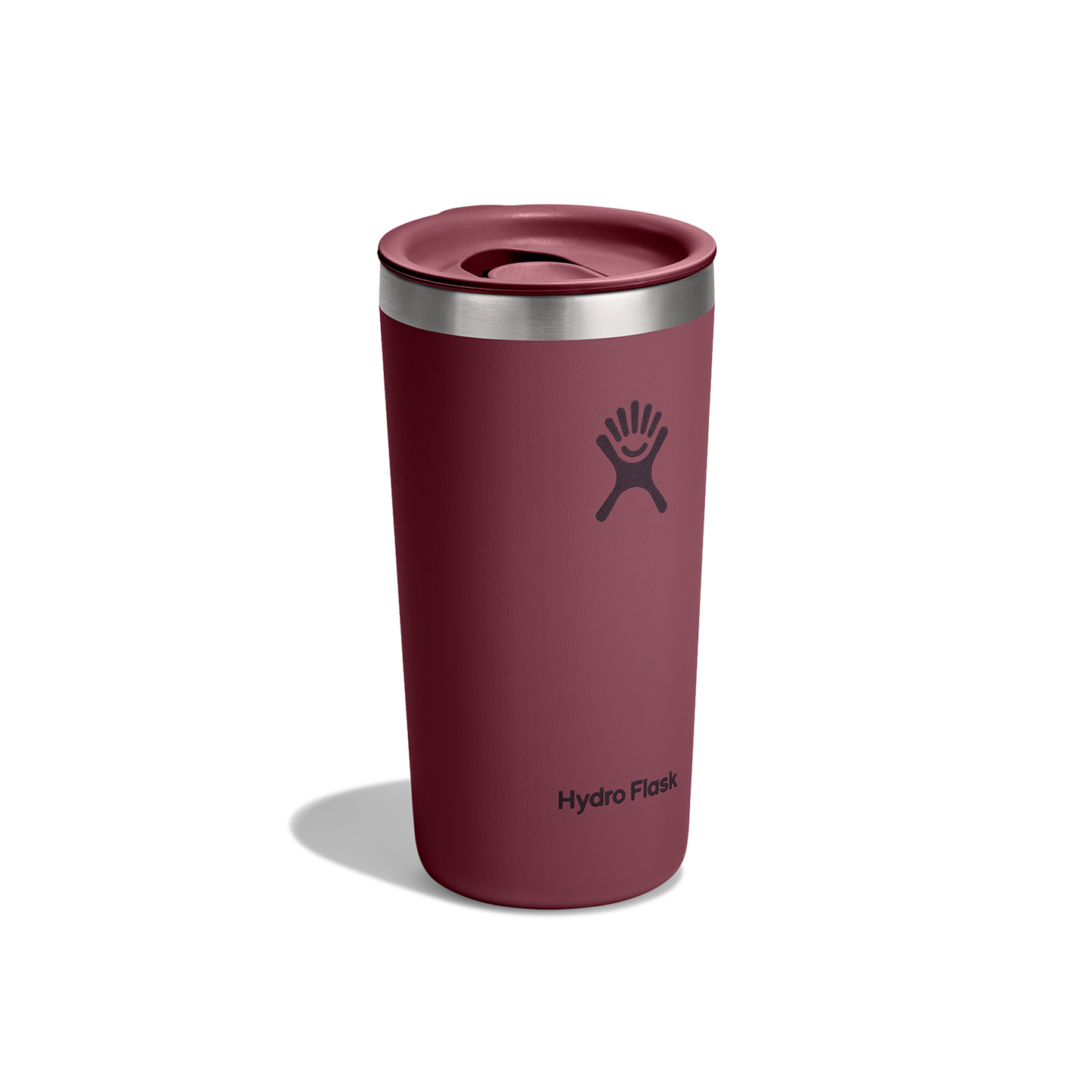 12oz (354mL) All Around Tumbler Press-In Lid - Burgundy