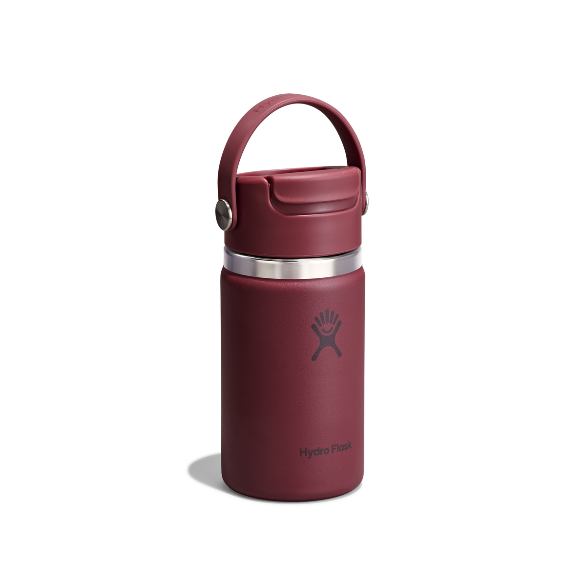 12oz (354mL) Travel Mug Flip Sip Cap - Burgundy