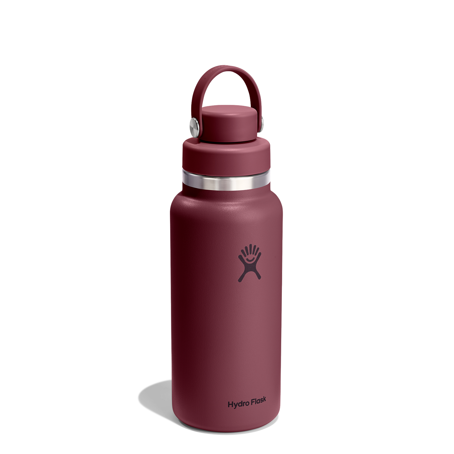 32oz (946mL) Wide Mouth Flex Chug Cap - Burgundy