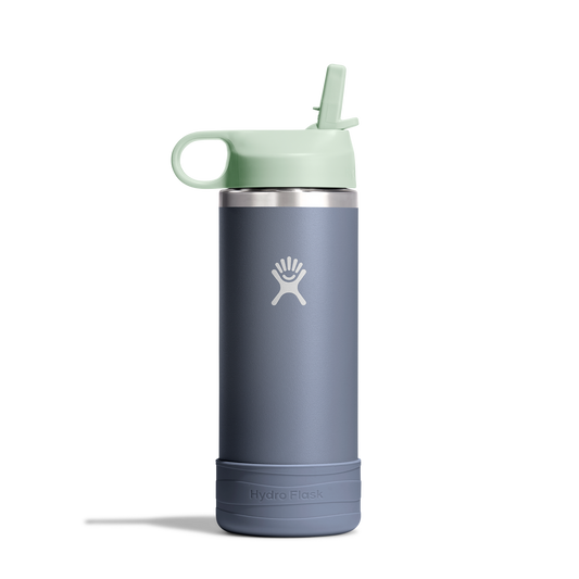 18oz (532mL) Kids Bottle with Straw Lid and Boot