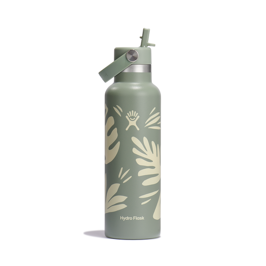 21oz (621mL) Standard Mouth with Flex Straw Cap - Tonal