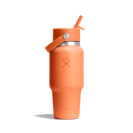 24oz (709mL) Wide Mouth Flex Straw Travel Bottle