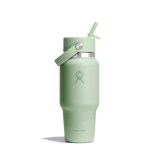 24oz (709mL) Wide Mouth Flex Straw Travel Bottle