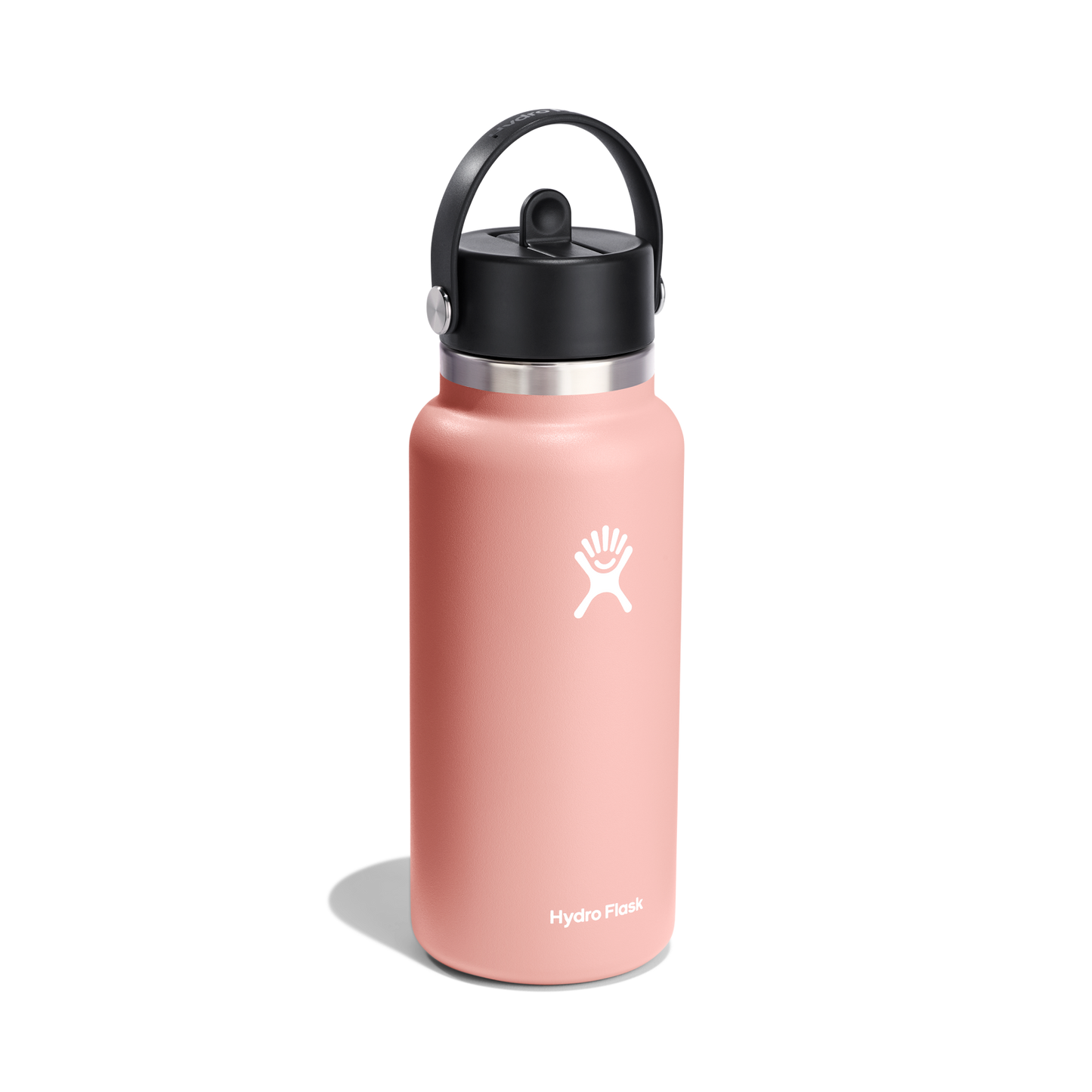 32oz (946mL) Wide Mouth with Flex Straw Cap - Grapefruit