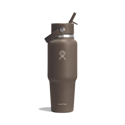 32oz (946mL) Wide Flex Straw Travel Bottle - Tonal