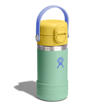 12oz (354mL) Kids Wide Mouth Covered Cap and Boot