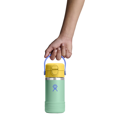 12oz (354mL) Kids Wide Mouth Covered Cap and Boot