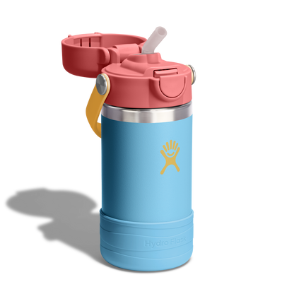 12oz (354mL) Kids Wide Mouth Covered Cap and Boot