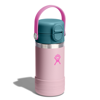12oz (354mL) Kids Wide Mouth Covered Cap and Boot