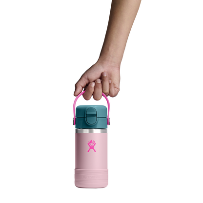 12oz (354mL) Kids Wide Mouth Covered Cap and Boot