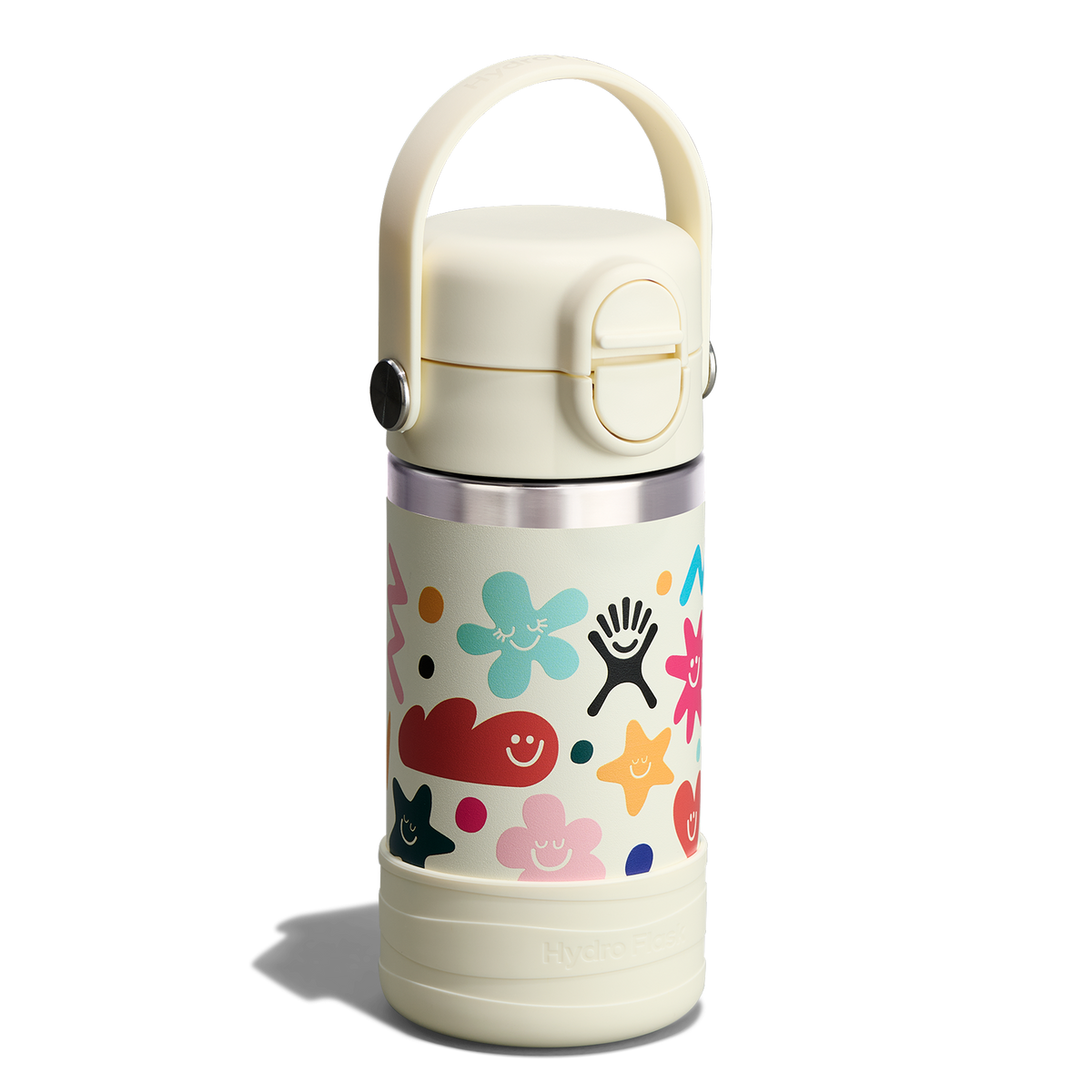 12oz (354mL) Kids Bottle with Straw Lid and Boot