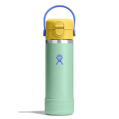 18oz (532mL) Kids Wide Mouth Covered Cap and Boot