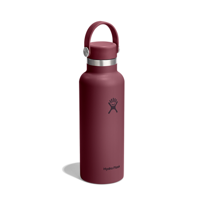 18oz (532mL) Standard Mouth Flex Cap - Burgundy