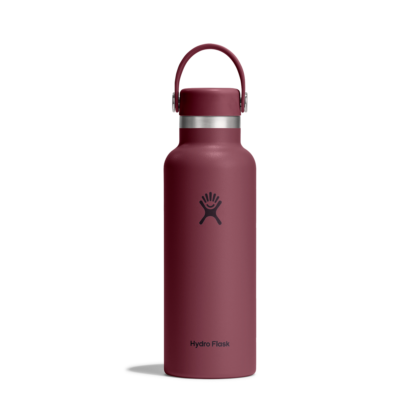 18oz (532mL) Standard Mouth Flex Cap - Burgundy