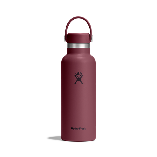 18oz (532mL) Standard Mouth Flex Cap - Burgundy