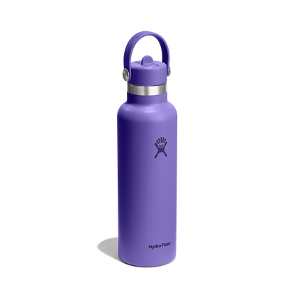 21oz (621mL) Standard Mouth Flex Straw Cap - Utopia Purple