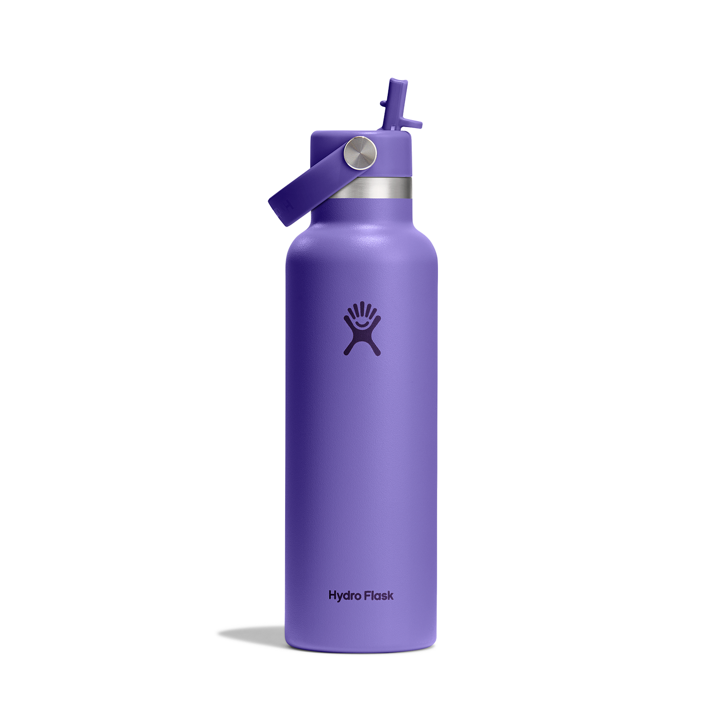 21oz (621mL) Standard Mouth Flex Straw Cap - Utopia Purple