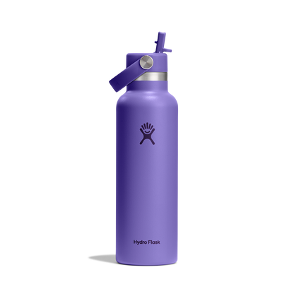 21oz (621mL) Standard Mouth Flex Straw Cap - Utopia Purple