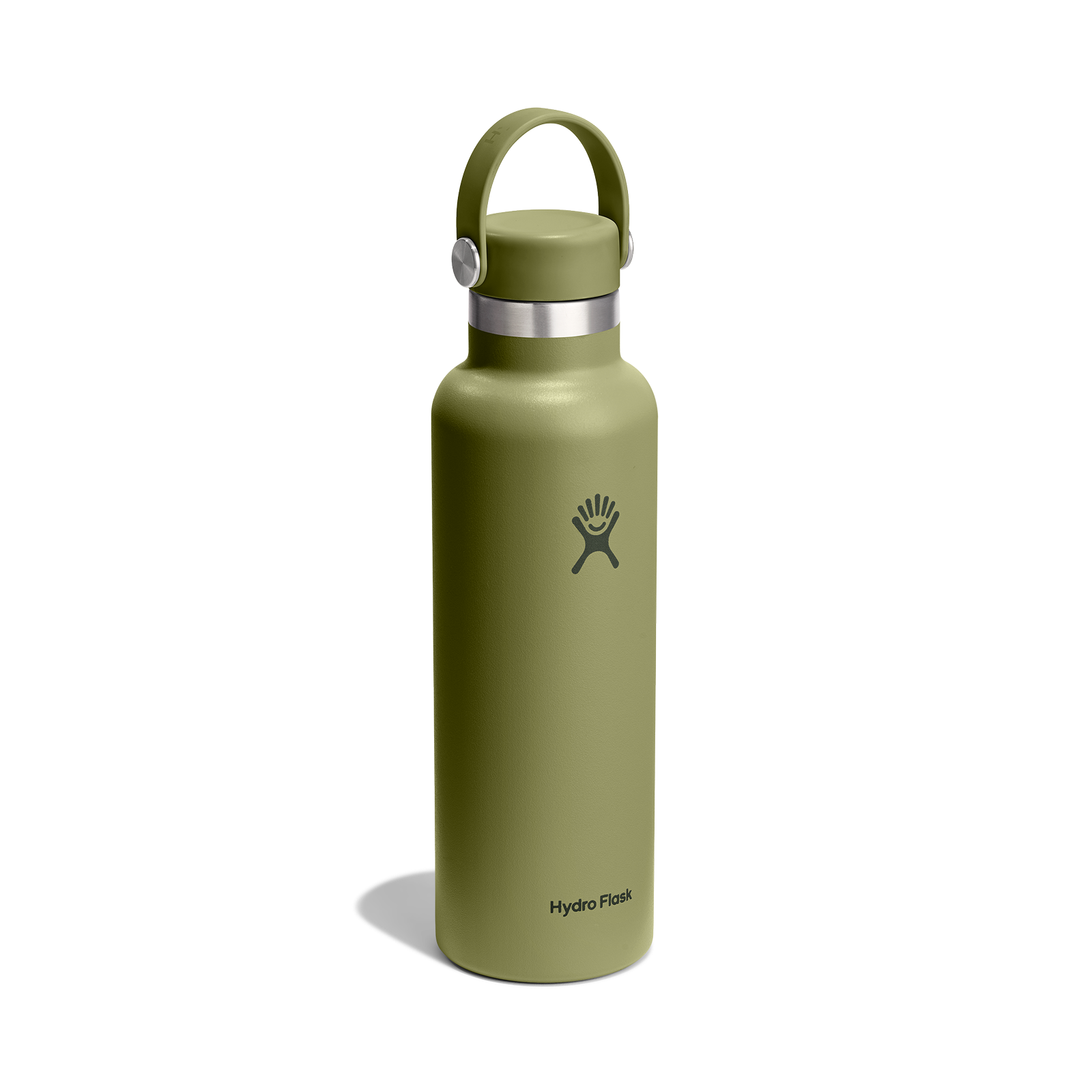 21oz (621mL) Standard Mouth Flex Cap - Palmer Green