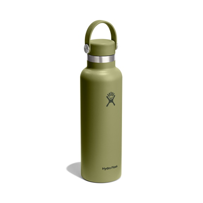 21oz (621mL) Standard Mouth Flex Cap - Palmer Green