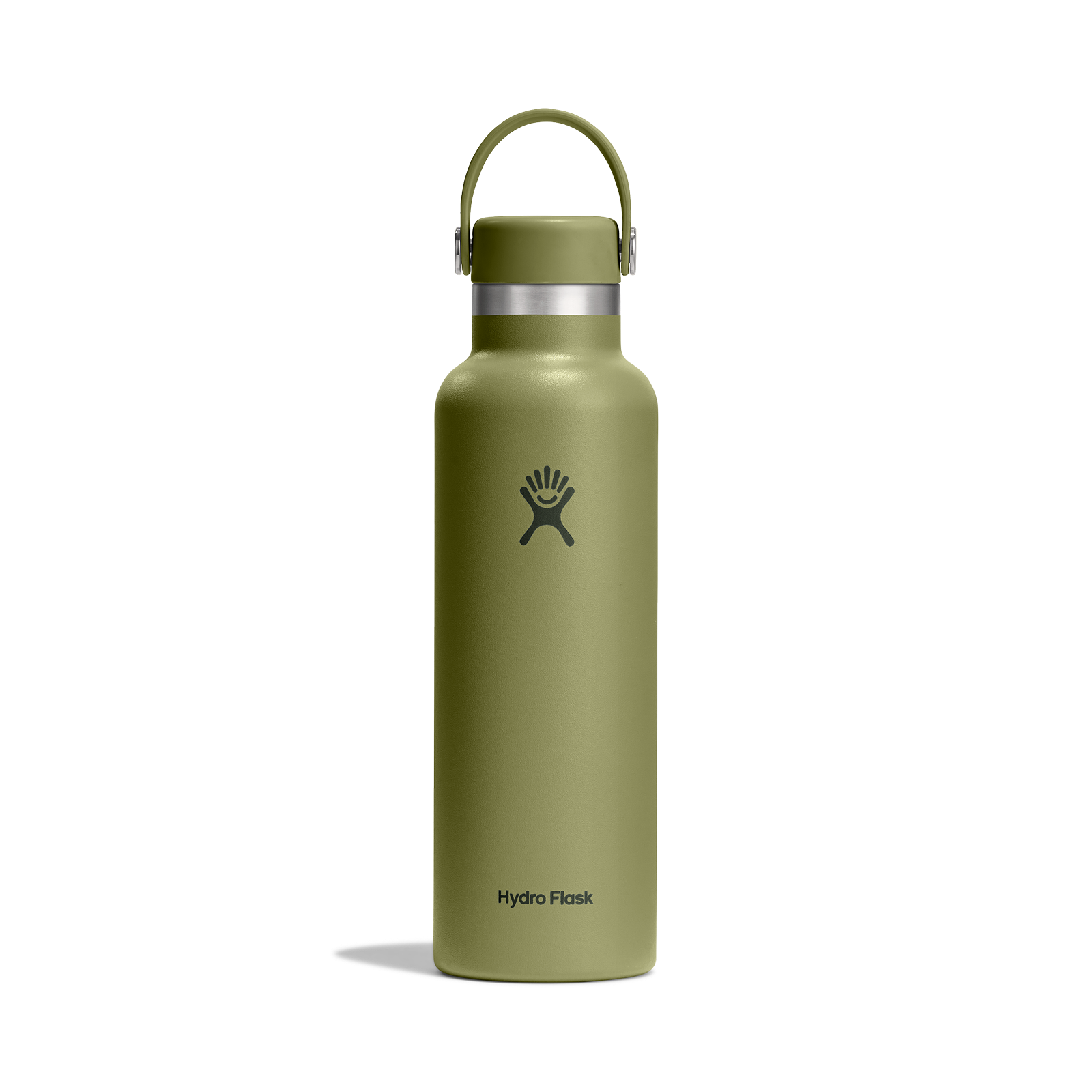 21oz (621mL) Standard Mouth Flex Cap - Palmer Green