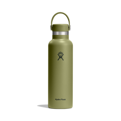 21oz (621mL) Standard Mouth Flex Cap - Palmer Green