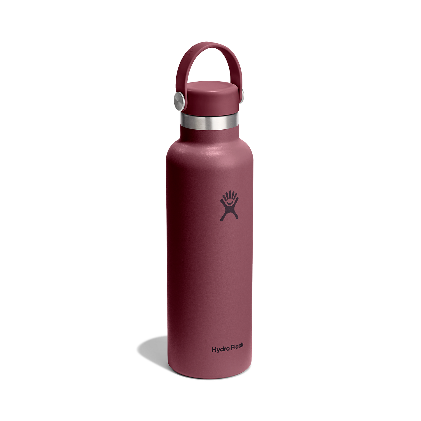 21oz (621mL) Standard Mouth Flex Cap - Burgundy