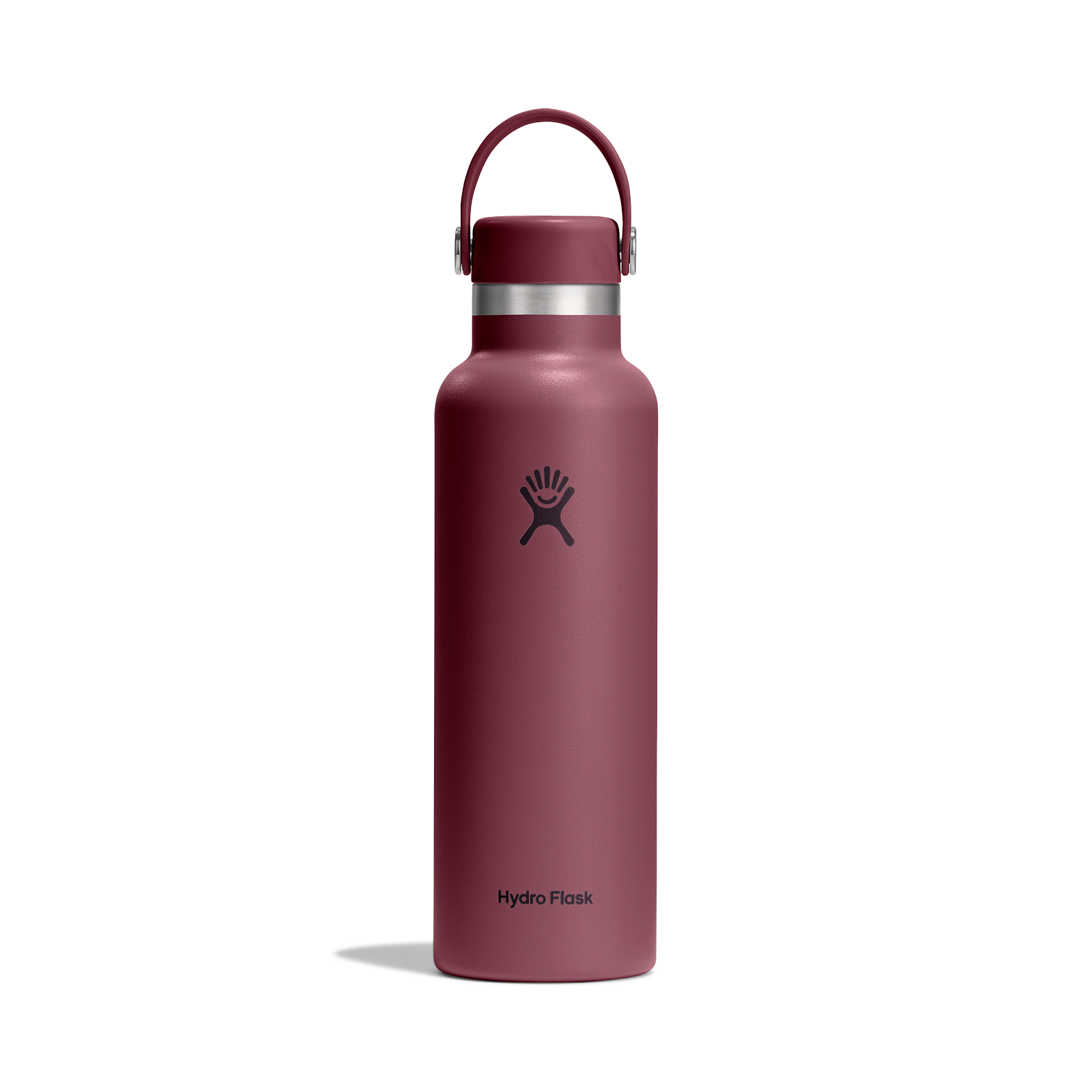 21oz (621mL) Standard Mouth Flex Cap - Burgundy
