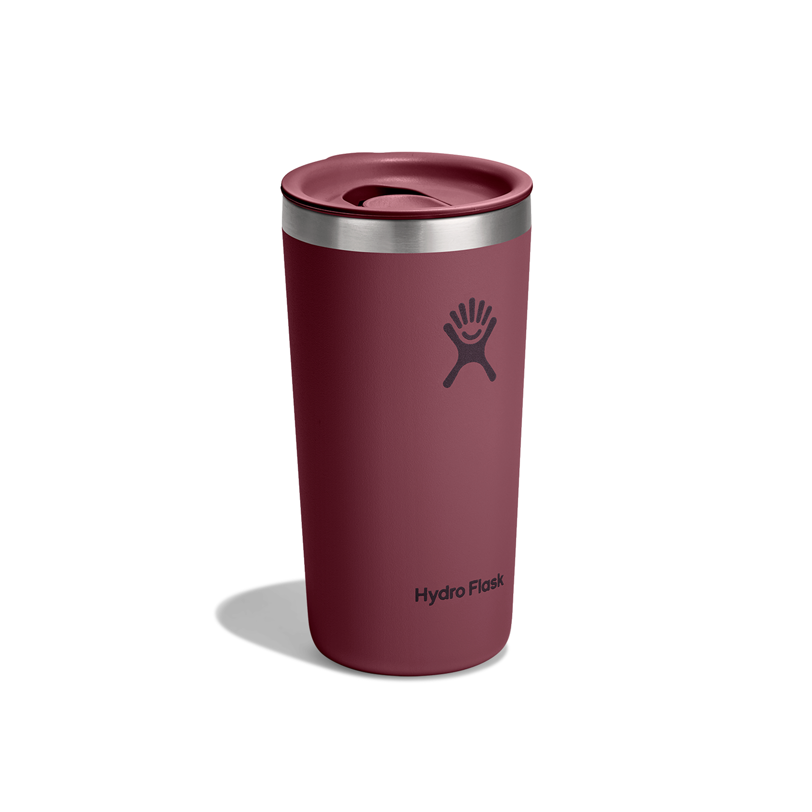 12oz (354mL) All Around Tumbler Press-In Lid - Burgundy