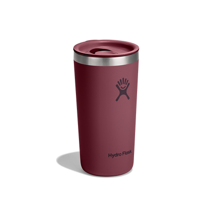 12oz (354mL) All Around Tumbler Press-In Lid - Burgundy
