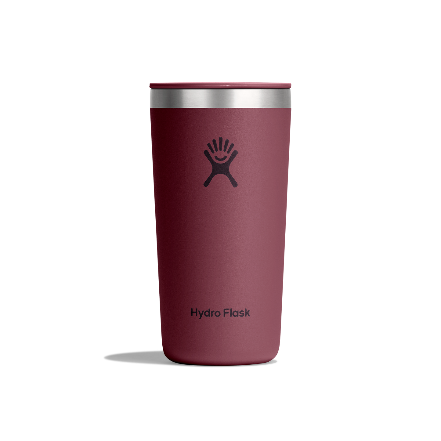 12oz (354mL) All Around Tumbler Press-In Lid - Burgundy