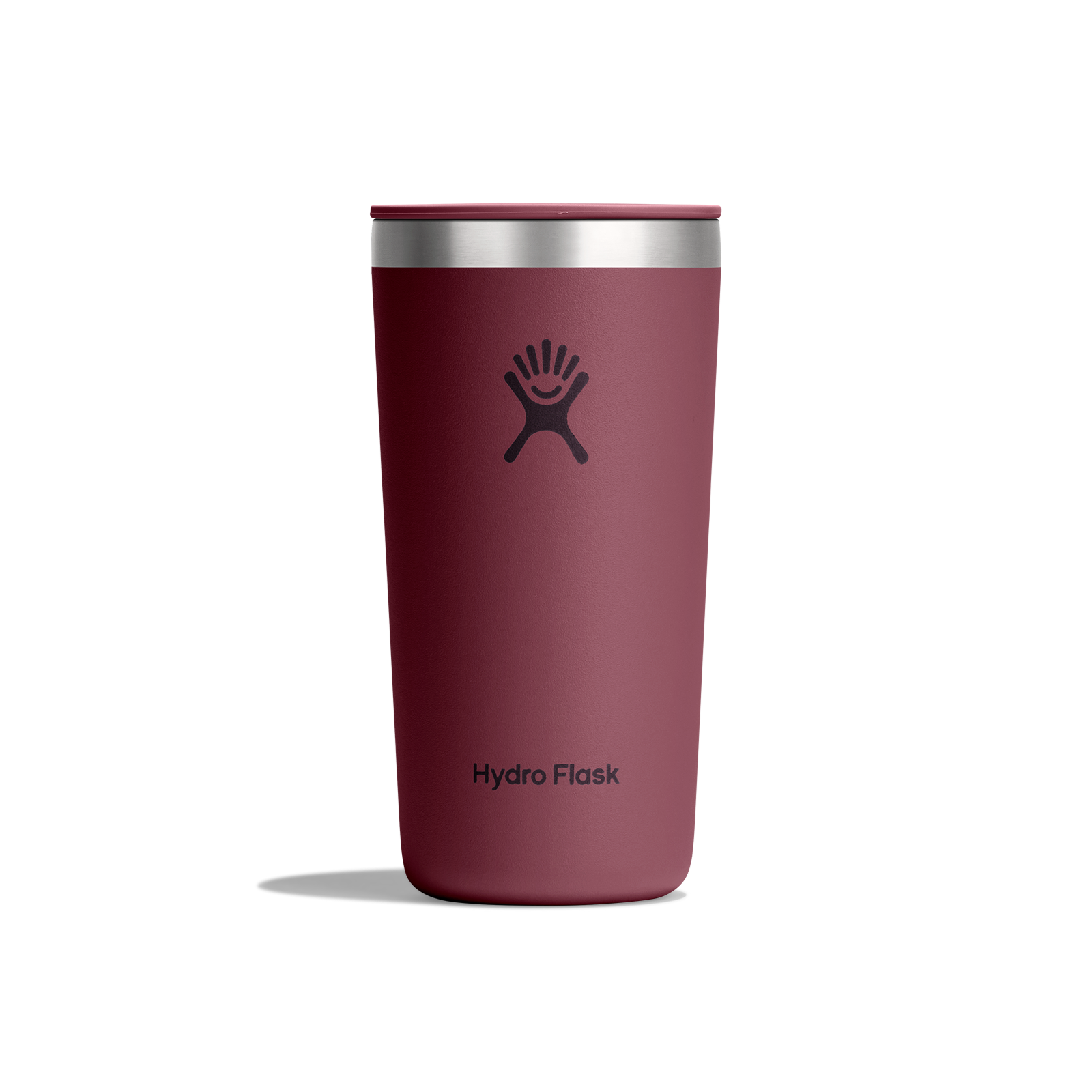 12oz (354mL) All Around Tumbler Press-In Lid - Burgundy