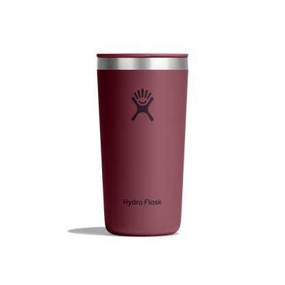 12oz (354mL) All Around Tumbler Press-In Lid - Burgundy