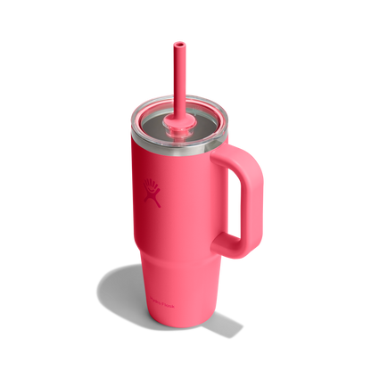 24oz (710mL) Travel Tumbler Clear Lid