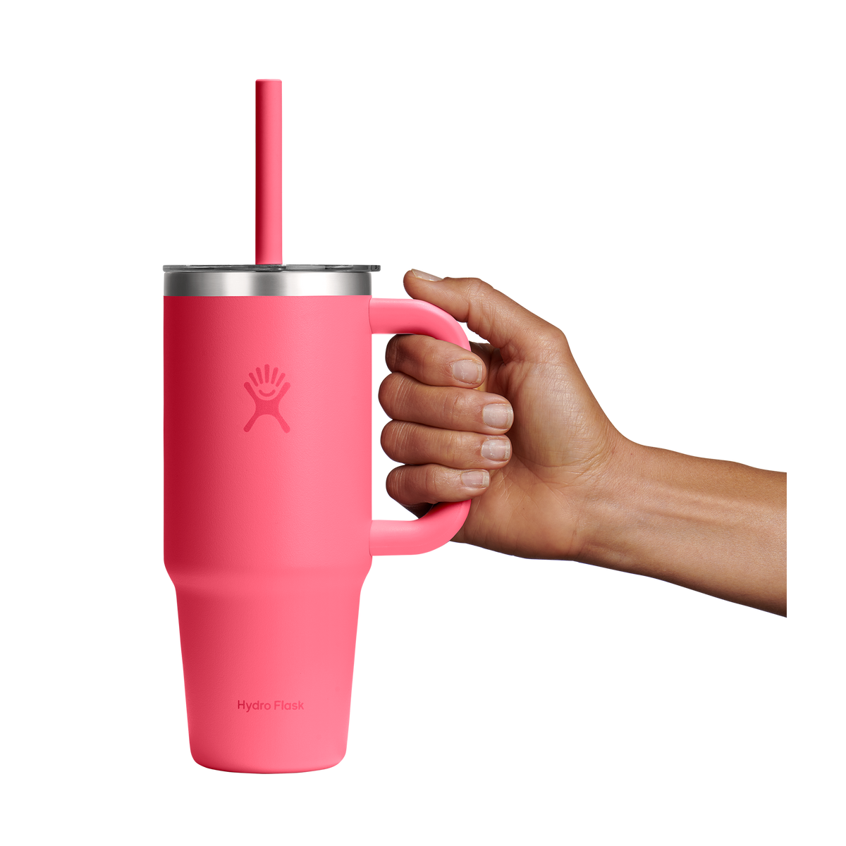 24oz (710mL) Travel Tumbler Clear Lid