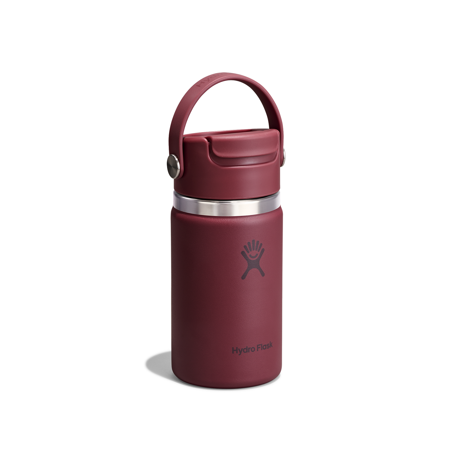 12oz (354mL) Travel Mug Flip Sip Cap - Burgundy