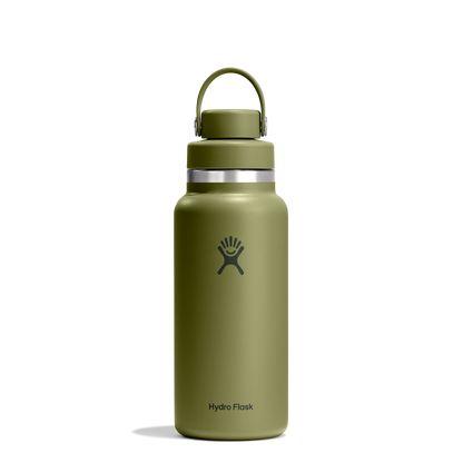 32oz (946mL) Wide Mouth Flex Chug Cap - Palmer Green