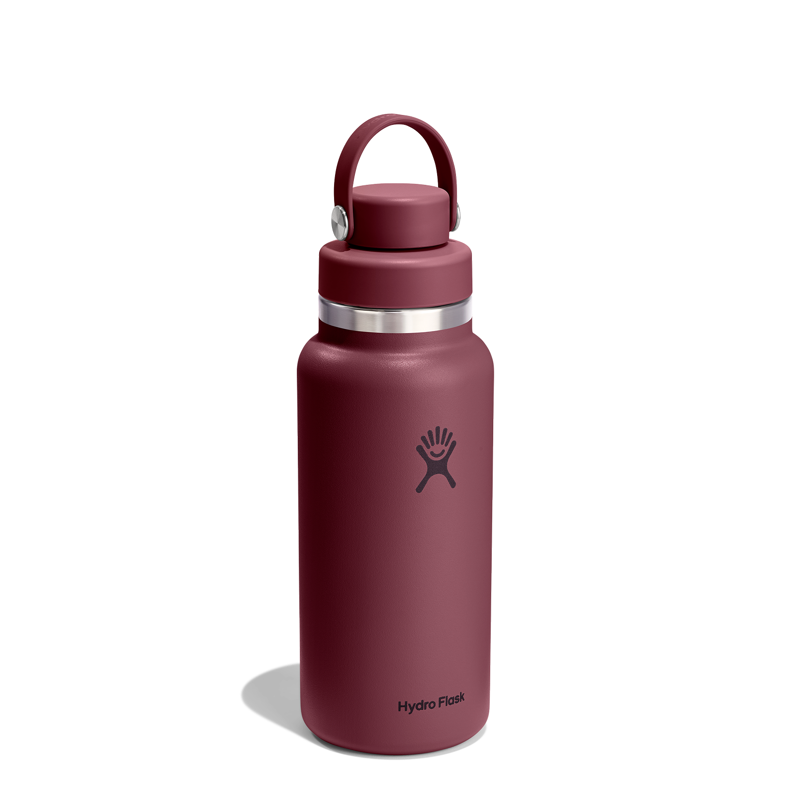 32oz (946mL) Wide Mouth Flex Chug Cap - Burgundy