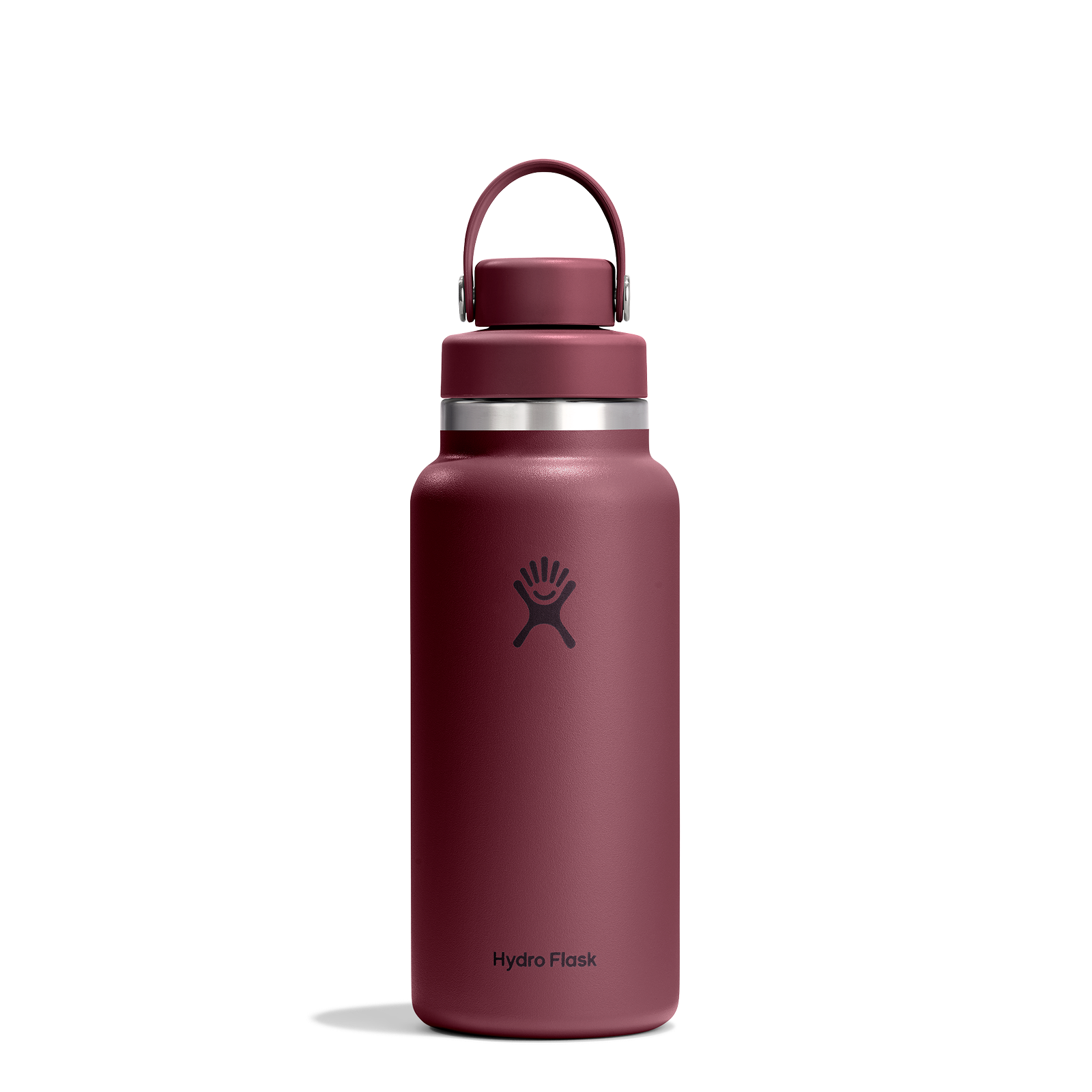 32oz (946mL) Wide Mouth Flex Chug Cap - Burgundy