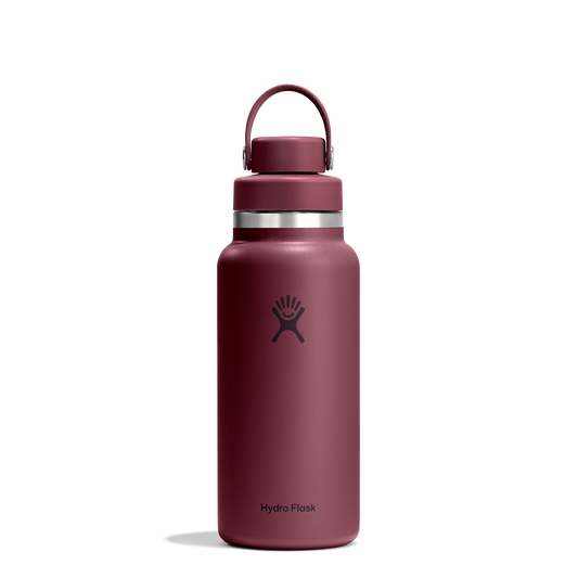 32oz (946mL) Wide Mouth Flex Chug Cap - Burgundy