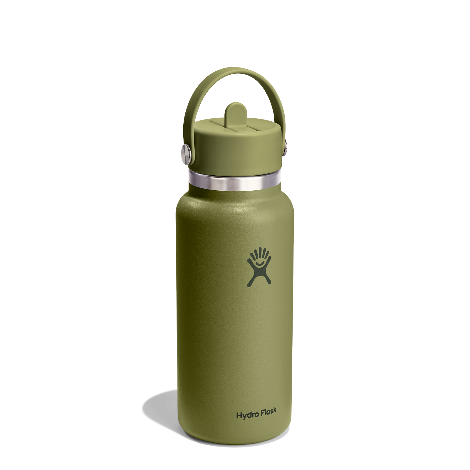 32oz (946mL) Wide Mouth Flex Straw Cap - Palmer Green