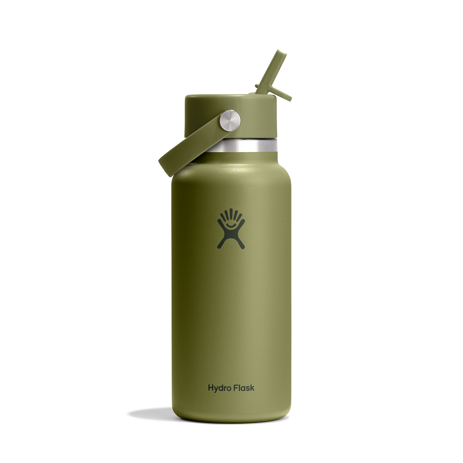 32oz (946mL) Wide Mouth Flex Straw Cap - Palmer Green