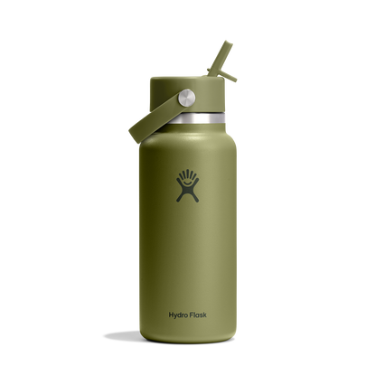 32oz (946mL) Wide Mouth Flex Straw Cap - Palmer Green