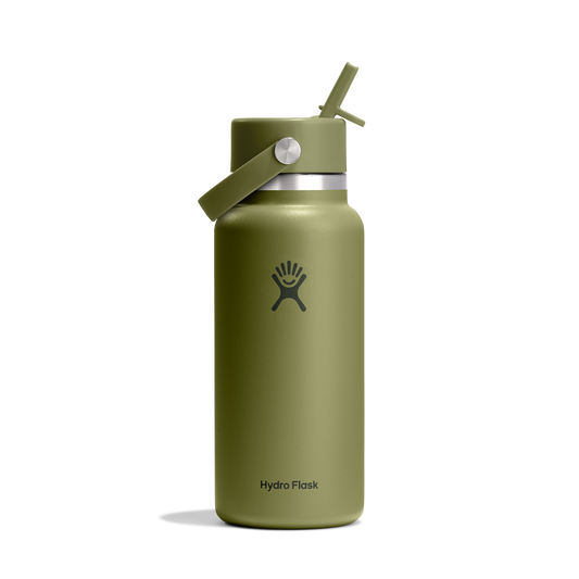 32oz (946mL) Wide Mouth Flex Straw Cap - Palmer Green
