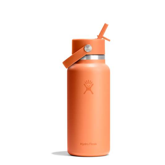 32oz (946mL) Wide Mouth Flex Straw Cap