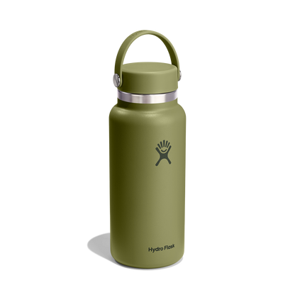 32oz (946mL) Wide Mouth Flex Cap - Palmer Green