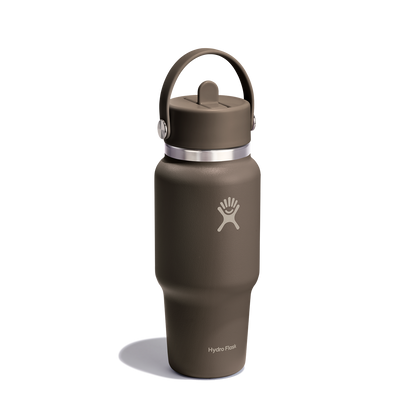 24oz (709mL) Wide Mouth Flex Straw Travel Bottle