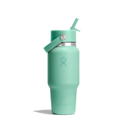 24oz (709mL) Wide Mouth Flex Straw Travel Bottle